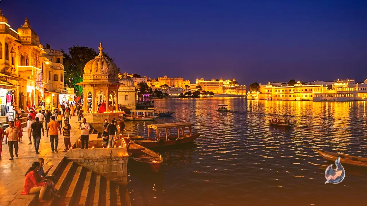 The City of Lakes Truly Comes Alive After Sunset, and Its Glowing Ghats and Palaces Leave Visitors Spellbound
