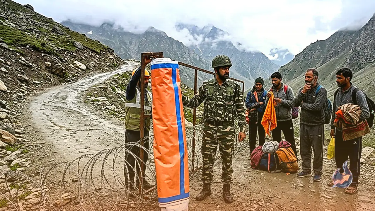 सुरक्षा और ट्रैक मरम्मत के चलते 9 अगस्त से रुकेगी बाबा बर्फानी की यात्रा, 28 अगस्त को 'छड़ी मुबारक' से होगा समापन