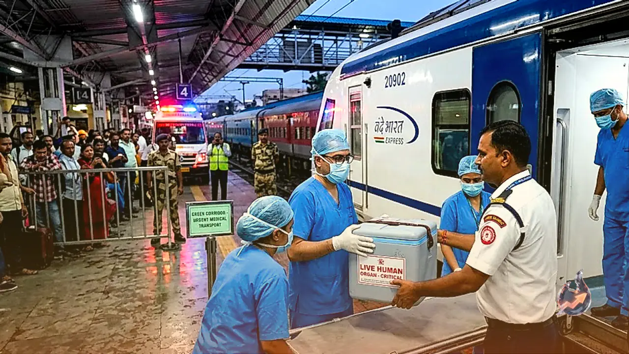 Vande Bharat Express Delivers Live Human Heart from Surat to Ahmedabad in Historic First for Indian Railways