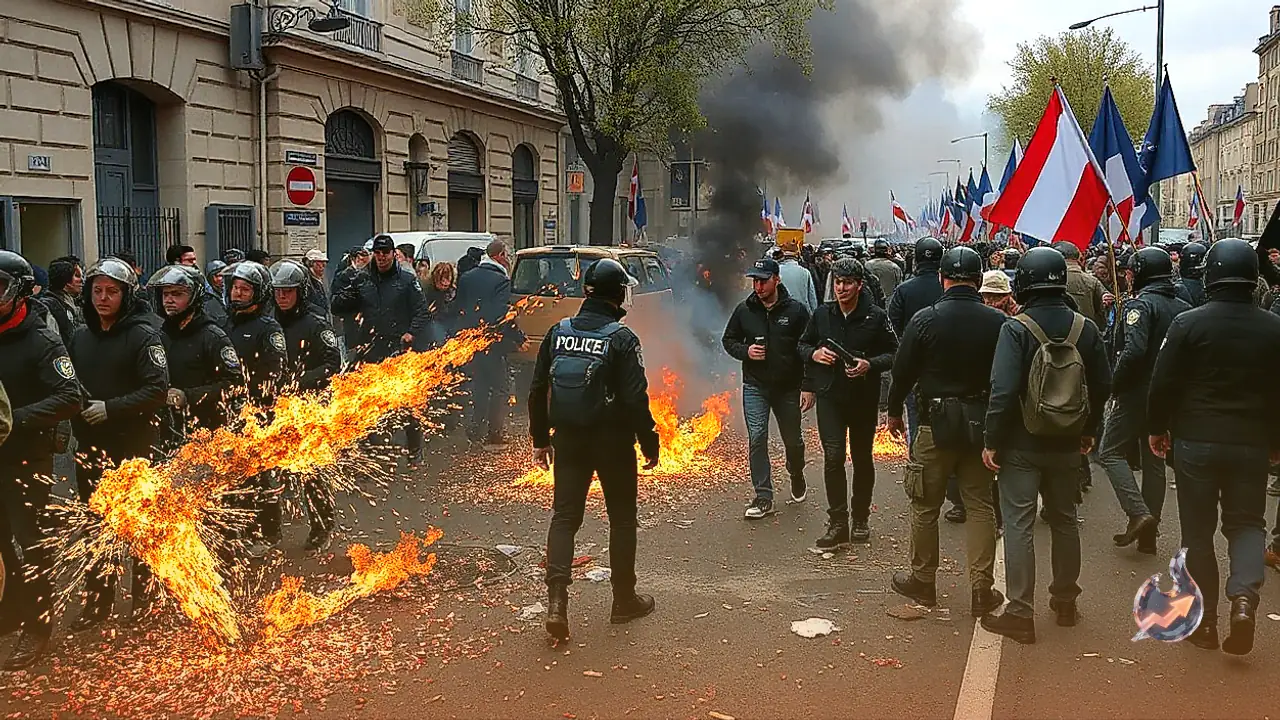 Surging Inflation Sparks Nationwide Unrest Across France as Thousands Clash With Police