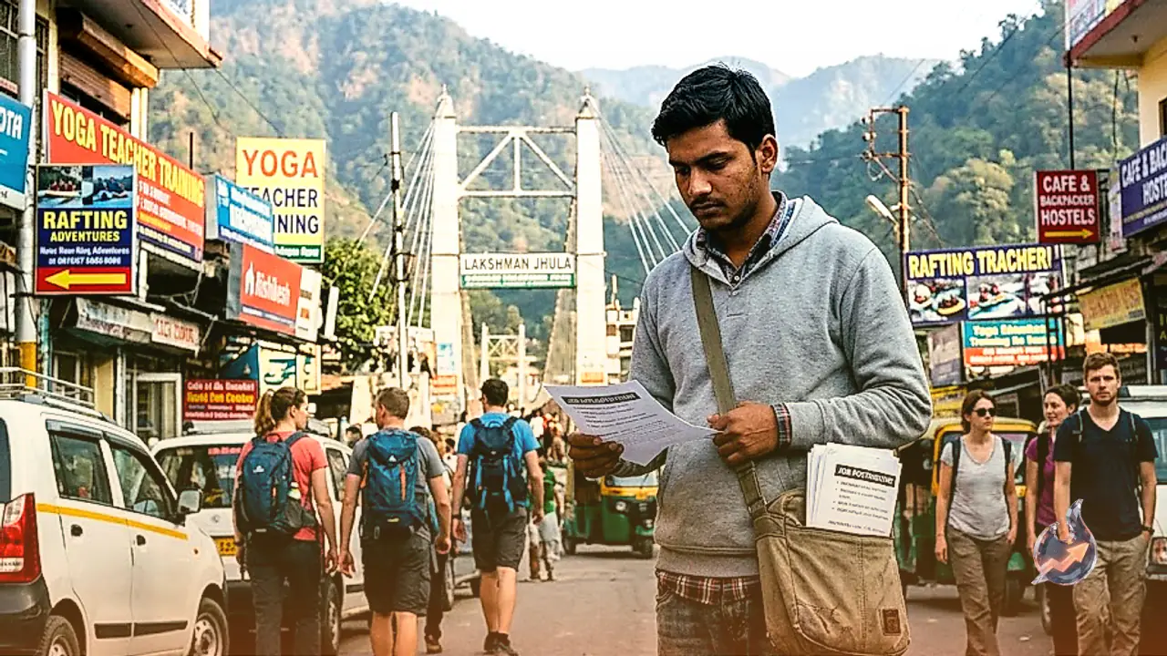 Surging Tourism In Rishikesh Fails To Retain Educated Youth As Career Stagnation Fuels Urban Outflow