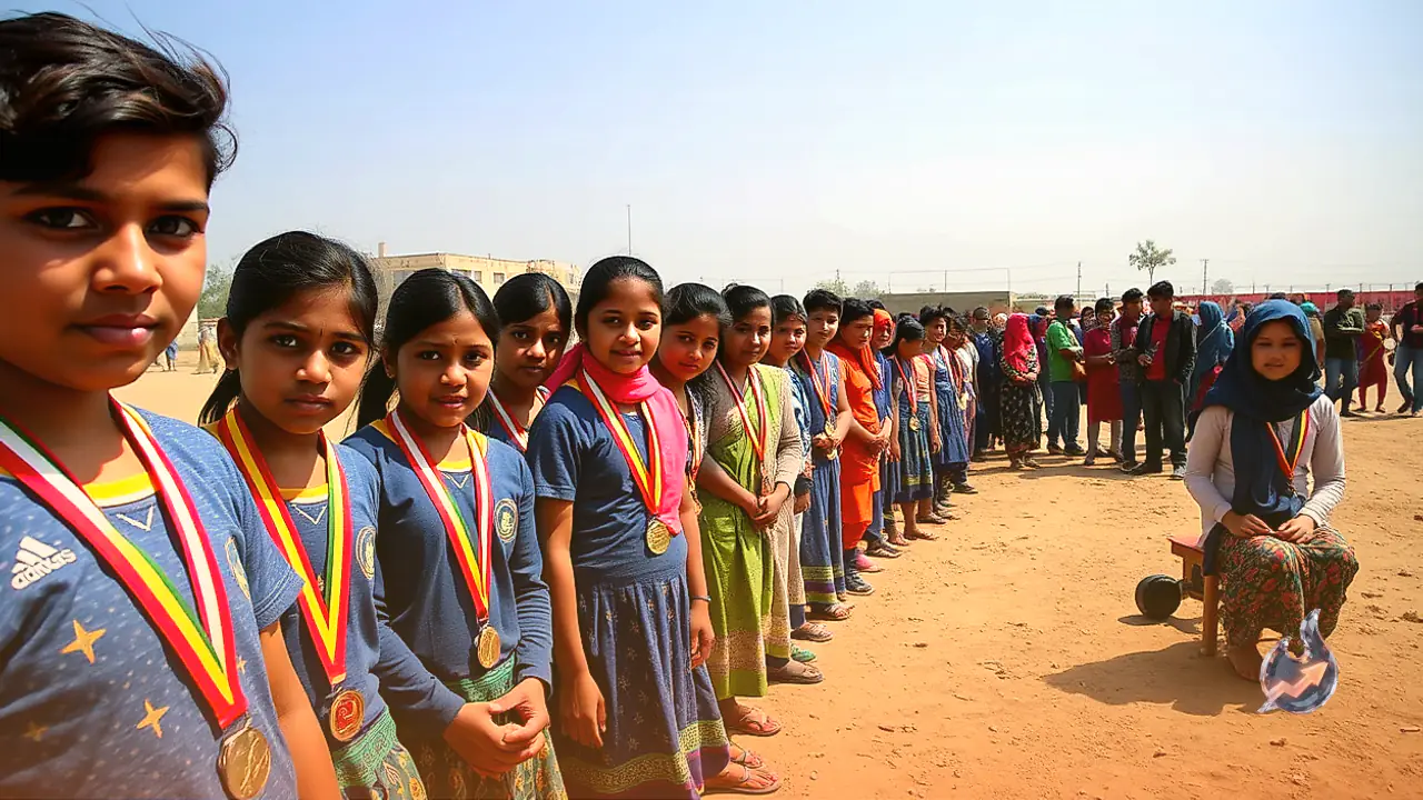 Surguja Olympics Empowers Rural Girls as Young Athletes Aim for Medals and Sports Careers