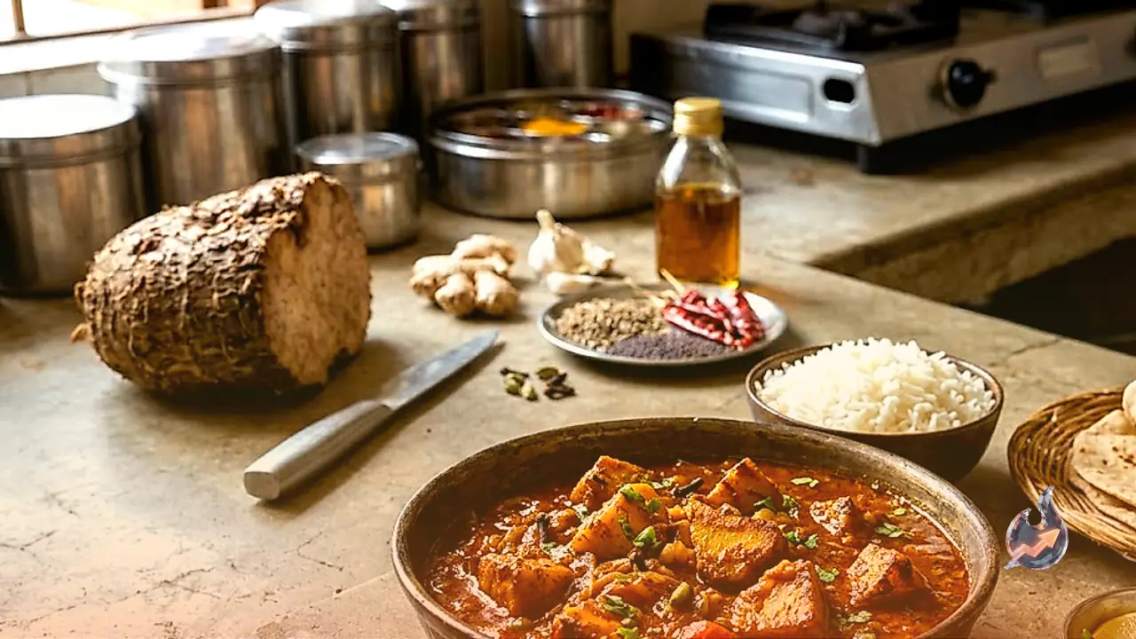 Surpass Chicken and Mutton with This Delicious Elephant Foot Yam Curry, Know the Easy Recipe