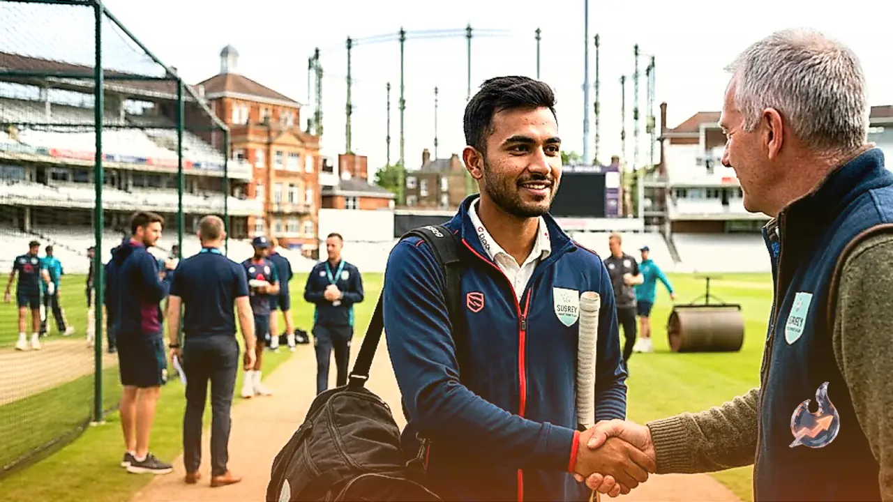 Rajasthan All-Rounder Mahipal Lomror Joins Surrey County Team for Final Six Championship Matches