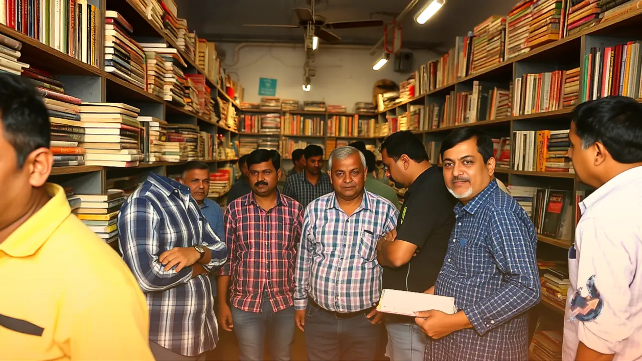 Surviving Low Margins and Online Rivals: How Ghazipur Bookstores Keep Going