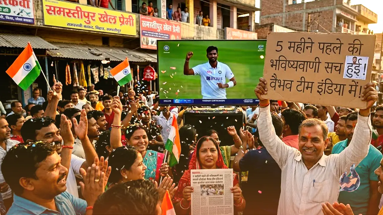 Samastipur celebrates as Vaibhav Suryavanshi's Team India entry fulfills a five month old prediction