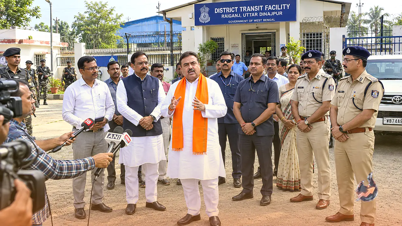 Suvendu Adhikari Vows Holding Stations and Direct Deportation for Infiltrators in Bengal