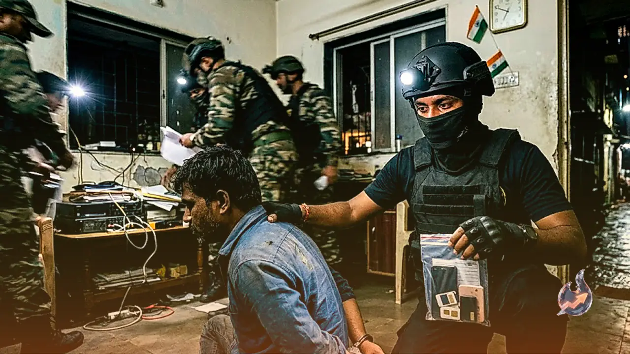 Inside the Midnight Operation: How Security Forces Dismantled an ISI Terror Plot Across 14 Indian States Ahead of Independence Day