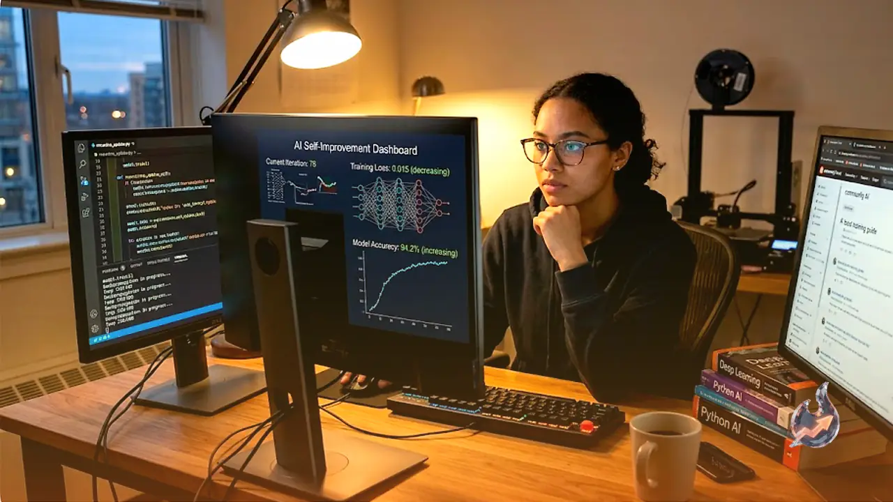 Building a Self-Improving AI: Is It Possible for Anyone?