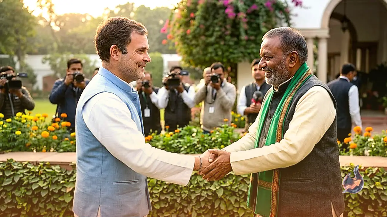 उत्तर प्रदेश चुनाव से पहले स्वामी प्रसाद मौर्य ने राहुल गांधी से की मुलाकात, INDIA ब्लॉक में शामिल होने की घोषणा