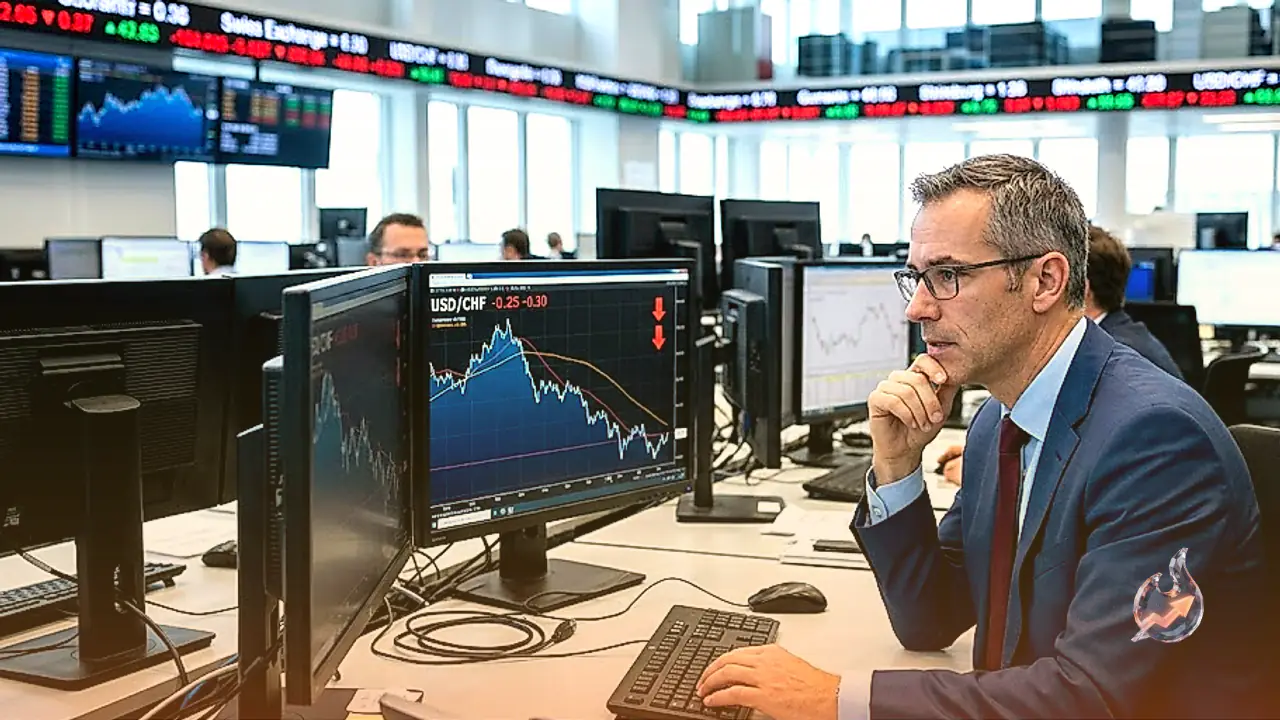 Swiss Franc Gains Upper Hand as USD/CHF Drops Below Key 50-Day Moving Average