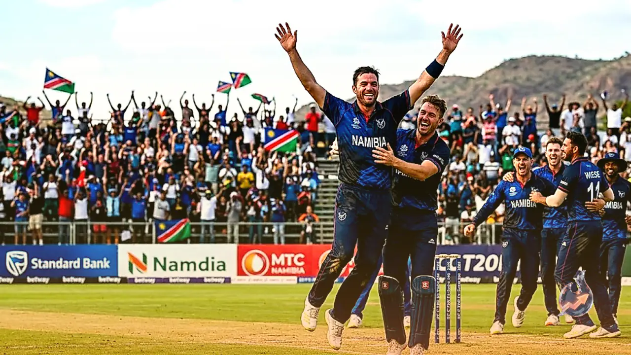 Namibia Secures Historic 18-Run Victory Over South Africa in T20 Tri-Series 2026 Opener