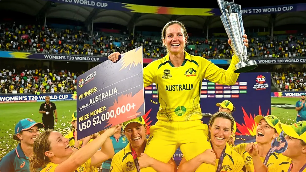 Women's T20 World Cup Prize Money Jumps 10%, Champions Australia Pocket Over $2 Million