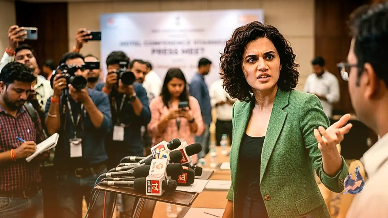 Taapsee Pannu Loses Temper Over Kangana Ranaut Questions And Asks If It Is Enjoyable