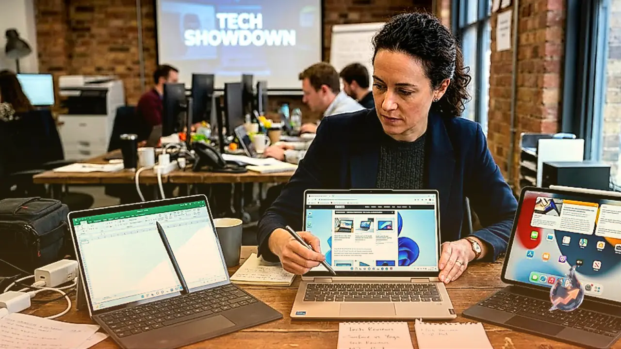 Top 2-in-1 Hybrid Laptops: Microsoft Surface, Lenovo Yoga, and Apple iPad Showdown