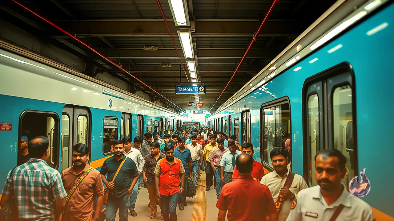 Tamil Nadu Gets Rs 4,900 Crore Poonamallee-Vadapalani Metro Line as PM Modi and CM Vijay Flag Off Services