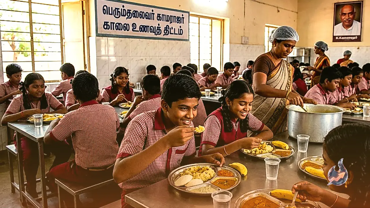 Tamil Nadu Expands School Breakfast Scheme to Higher Classes Starting September 22