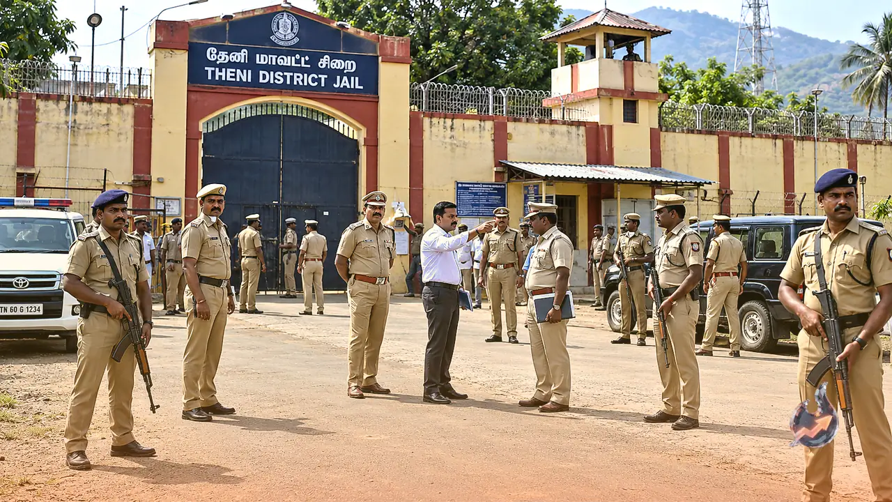 Tamil Nadu Orders Shoot-on-Sight for Escaping Inmates After Theni Jail Break