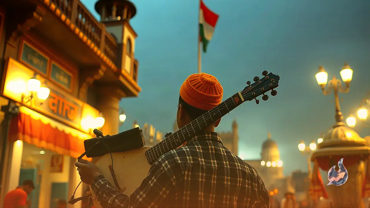तानपुरा थामे विदेशी शख्स ने गाया हनुमान अंश का भक्ति गीत, सोशल मीडिया पर छाया नया अंदाज