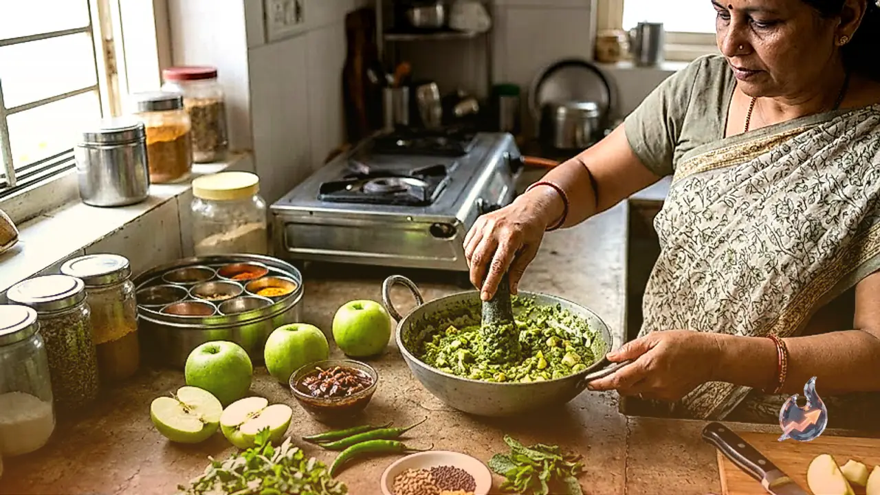 Tangy Green Apple Chutney Recipe That Elevates Meals While Boosting Digestion and Heart Health