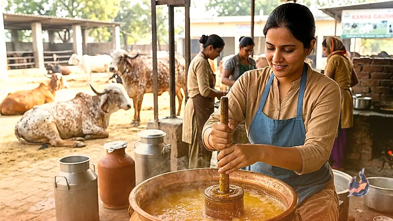 Tanya Bansal Builds Thriving Pure Ghee Venture Around Indigenous Cattle in Jhansi