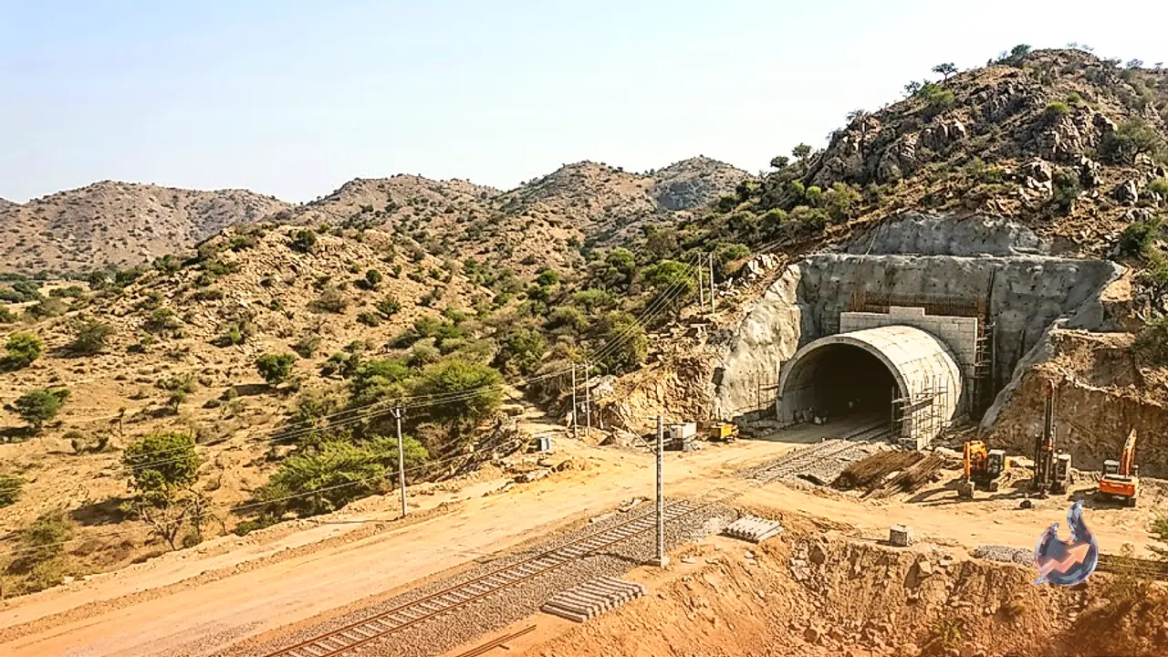 Taranga Hill Rail Project: New Broad Gauge Line To Connect Rajasthan And Gujarat With Massive Tunnels In Aravali