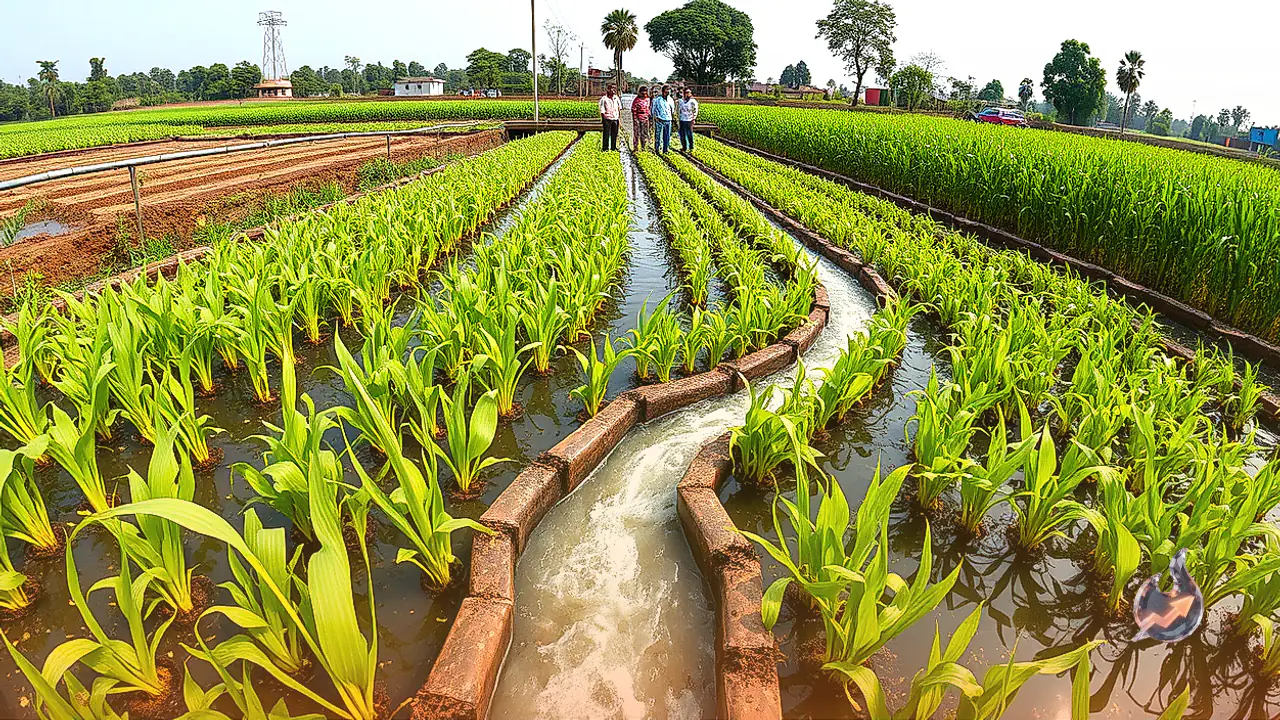 Taro Plants and Zig-Zag Engineered Flow Clean Up Toxic Piggery Wastewater in New IIT Guwahati Tech