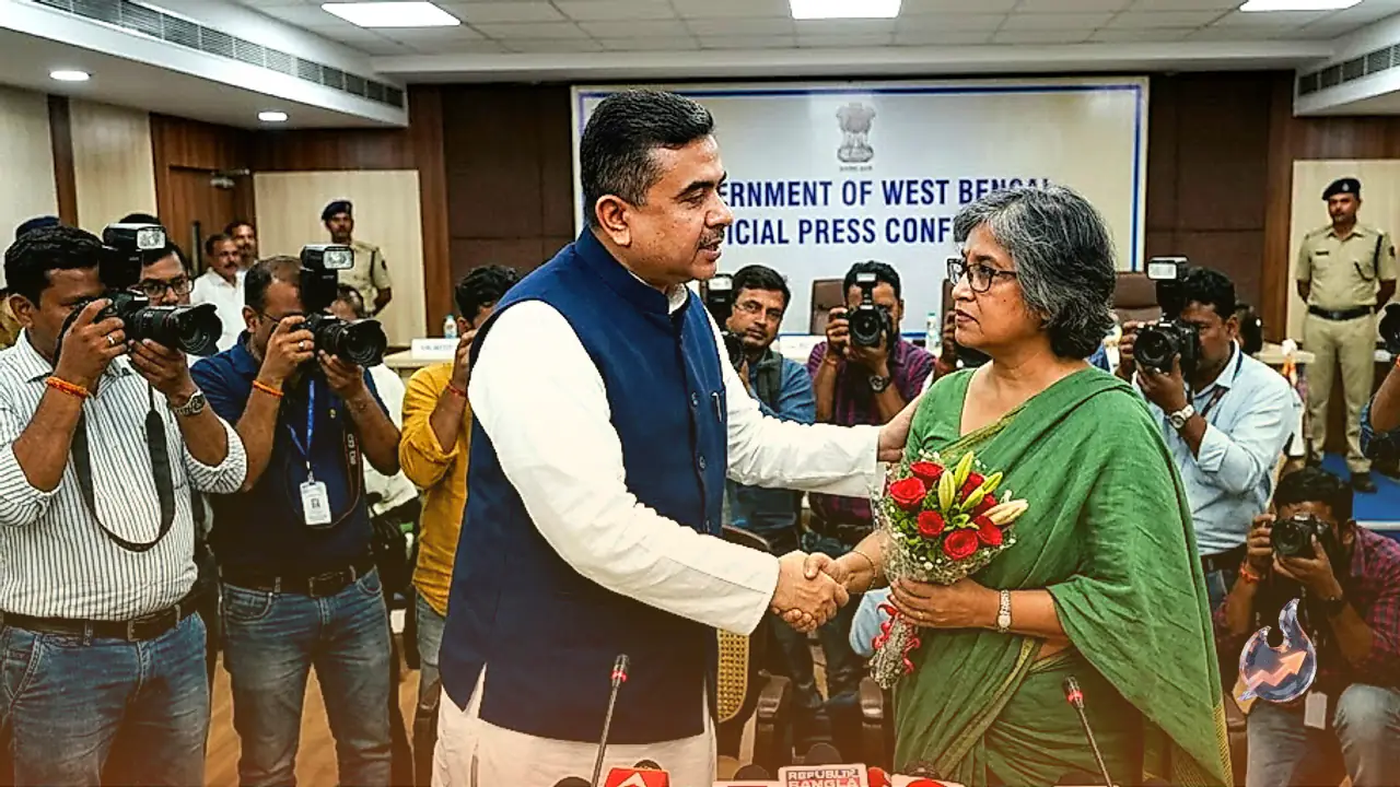CM Suvendu Adhikari Assures Taslima Nasreen Full Security as She Returns to West Bengal After 19 Years, Reaffirms Commitment to Free Speech