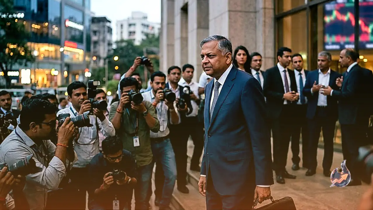 Chandrasekaran Signals His Exit From Tata Sons: Why Group Stocks Slipped And What Comes After February 2027