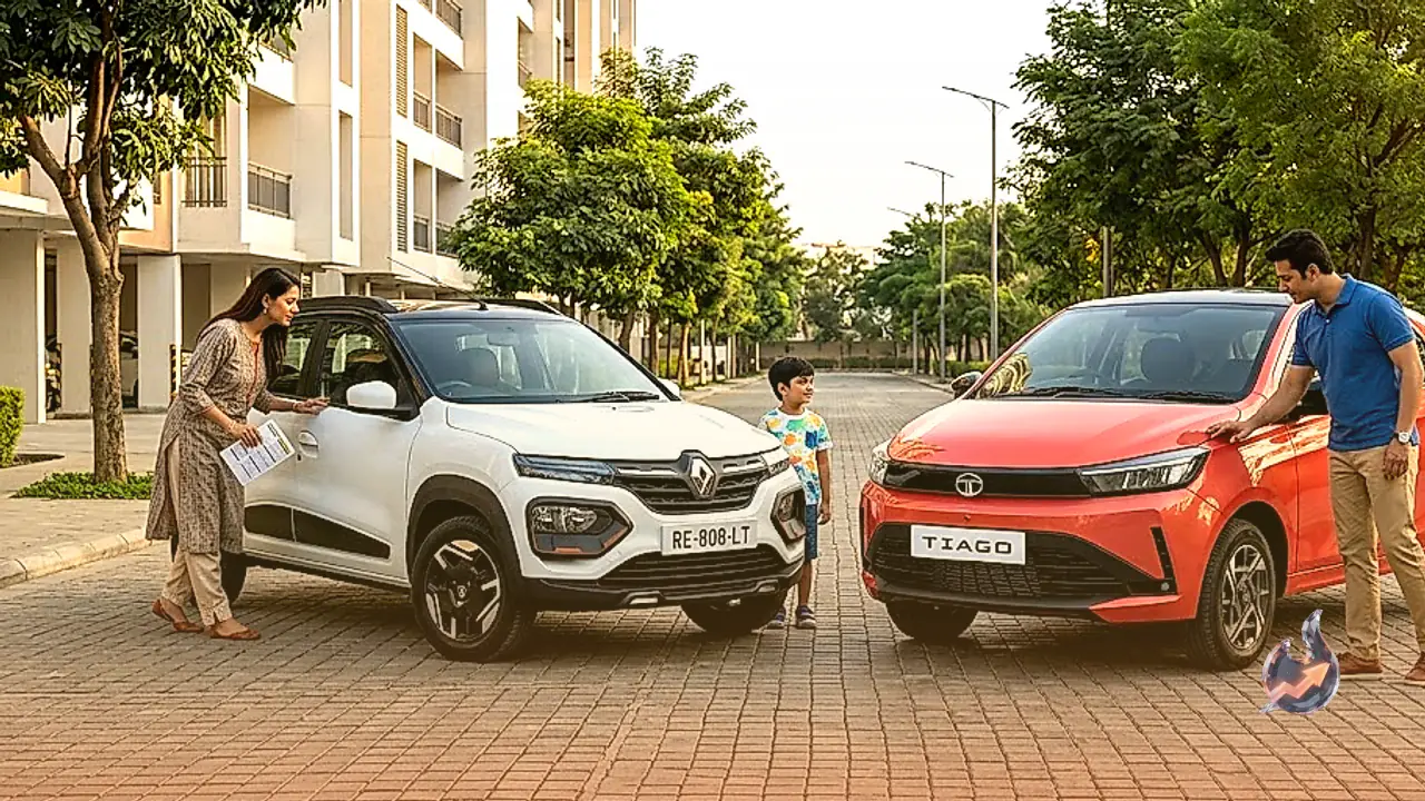 Tata Tiago vs Renault Kwid: Which Hatchback is the Best Choice Under ₹5 Lakh?