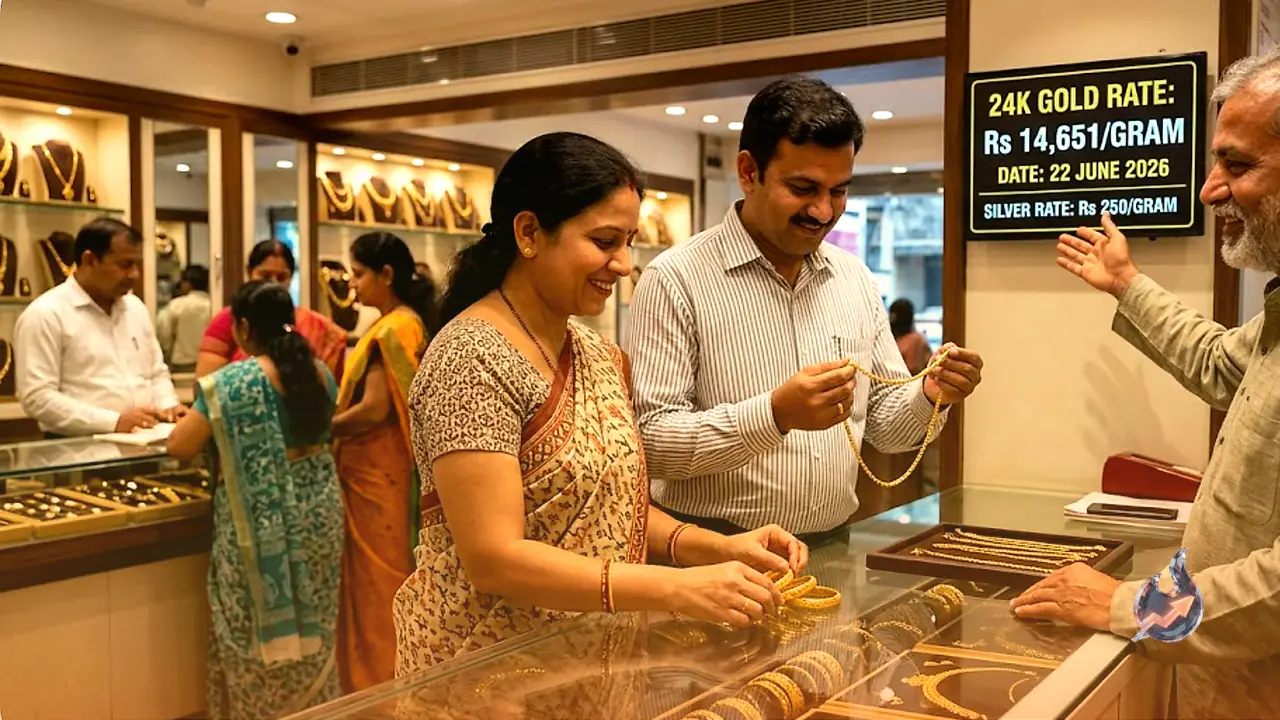 Gold Bounces Back From a Multi-Day Low on June 22; 24K Rises to Rs 14,651 Per Gram as Bargain Buyers Return