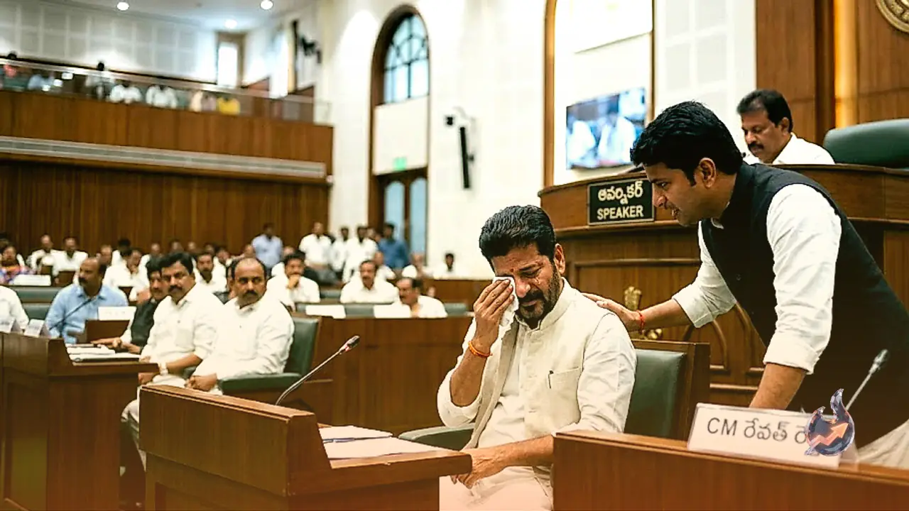 Telangana Assembly Speaker Gaddam Prasad Breaks Down in Tears Over Alleged BRS Abuse, CM Revanth Reddy Calls It a Dark Day