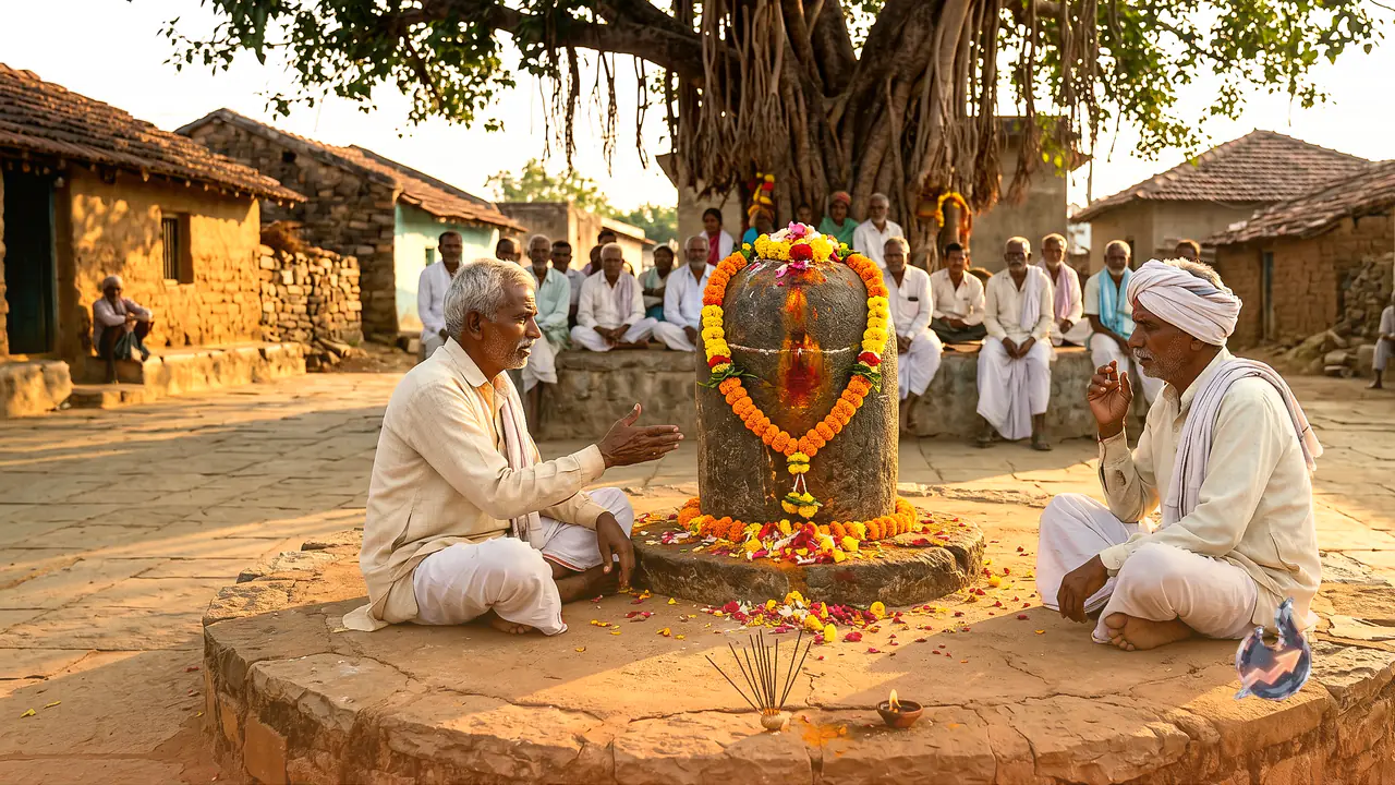The Village 'Navel Stone' of Telangana: Where Disputes Are Settled Without Courts and No One Dares to Lie