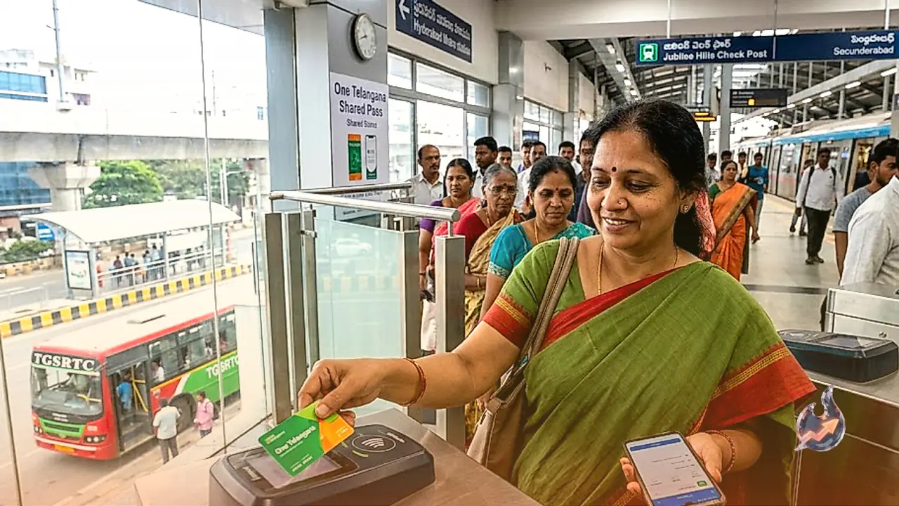 Telangana Launches Integrated Transit System With Shared Pass for Metro and City Buses