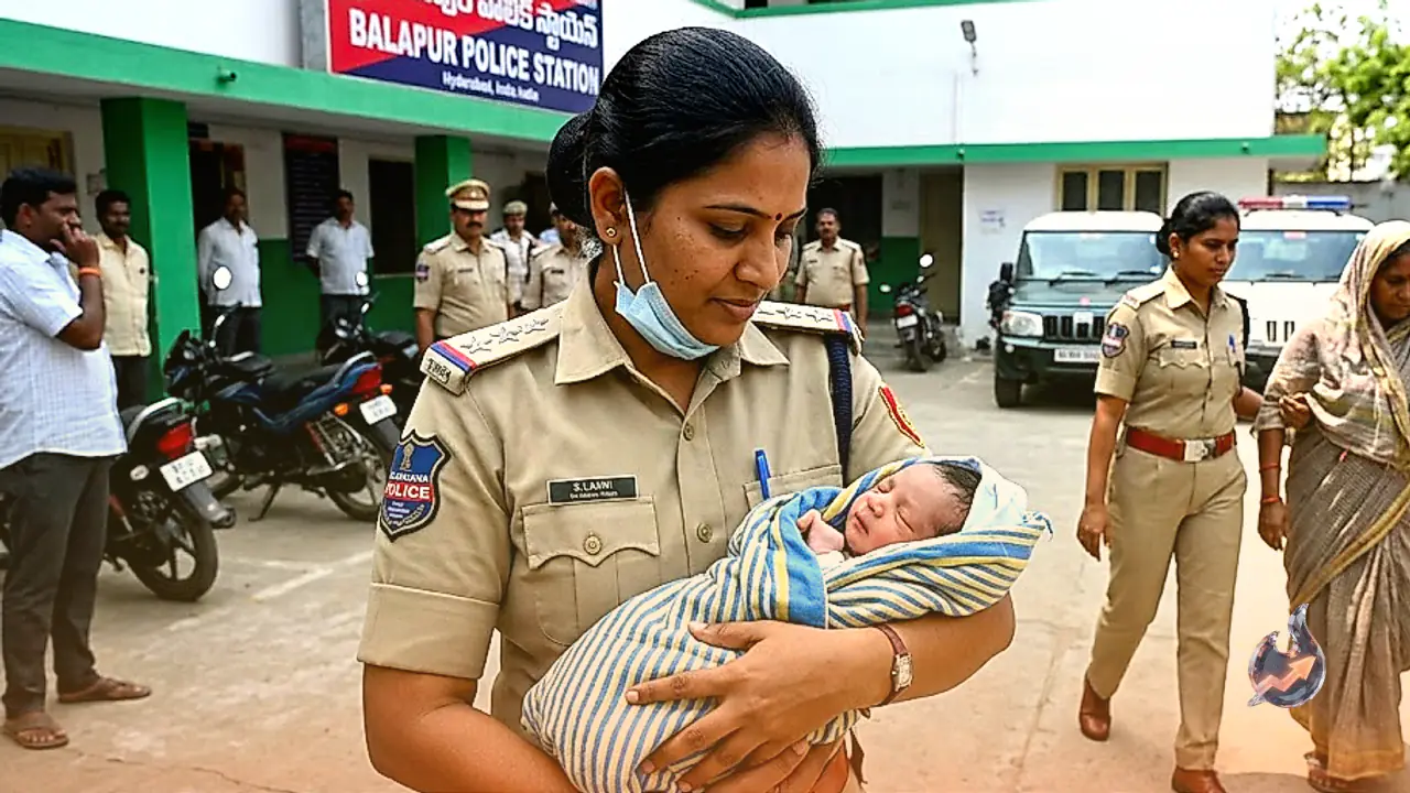 Telangana Police Trap Rescues 4 Day Old Infant From 5 Lakh Rupee Sale Plot in Hyderabad