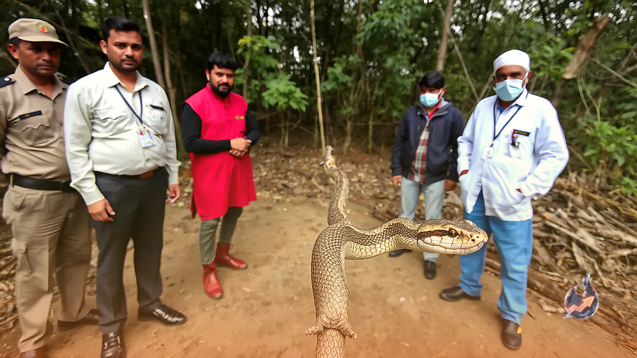 Ten-Foot Female Python Found Dead With Rope Around Neck Along Haryana-Himachal Border