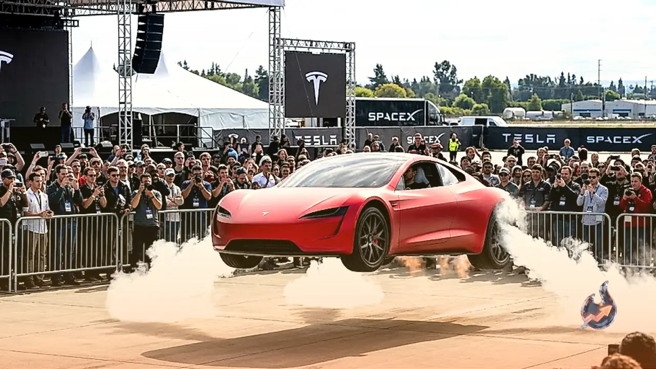 Tesla Roadster Flies In Live Demonstration Featuring SpaceX Thrusters As Indian Reservation Details Emerge