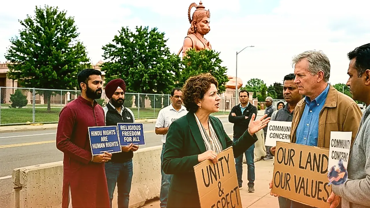 Texas Hanuman Statue Sparks Debate as Church Groups and Conservative Voices Contest 90-Foot Landmark