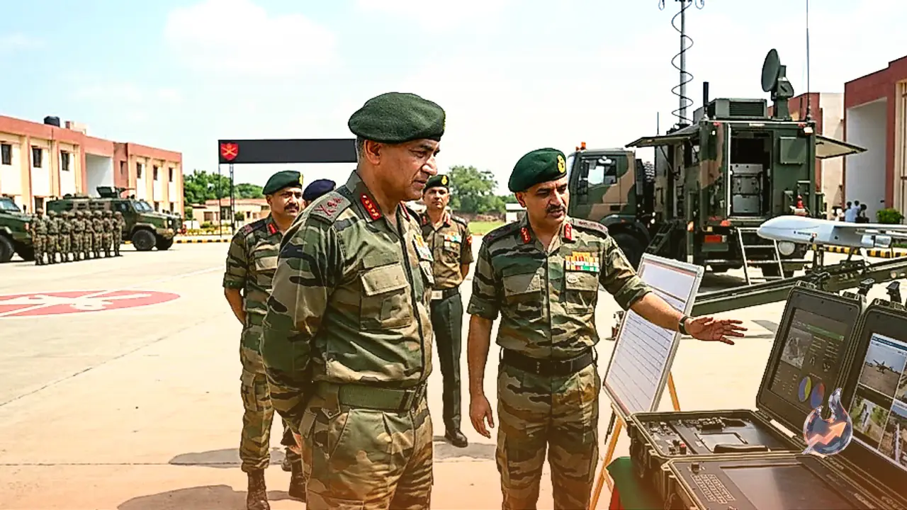 Army Chief General Dhiraj Seth Reviews Central Command Operational Readiness and Modernization Initiatives in Lucknow