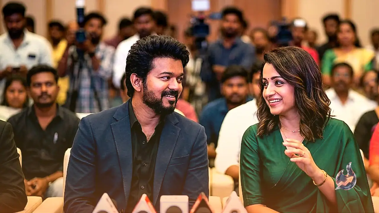 Trisha Krishnan and Thalapathy Vijay Bond Takes Center Stage Amid Udhayanidhi Stalin Speech Controversy