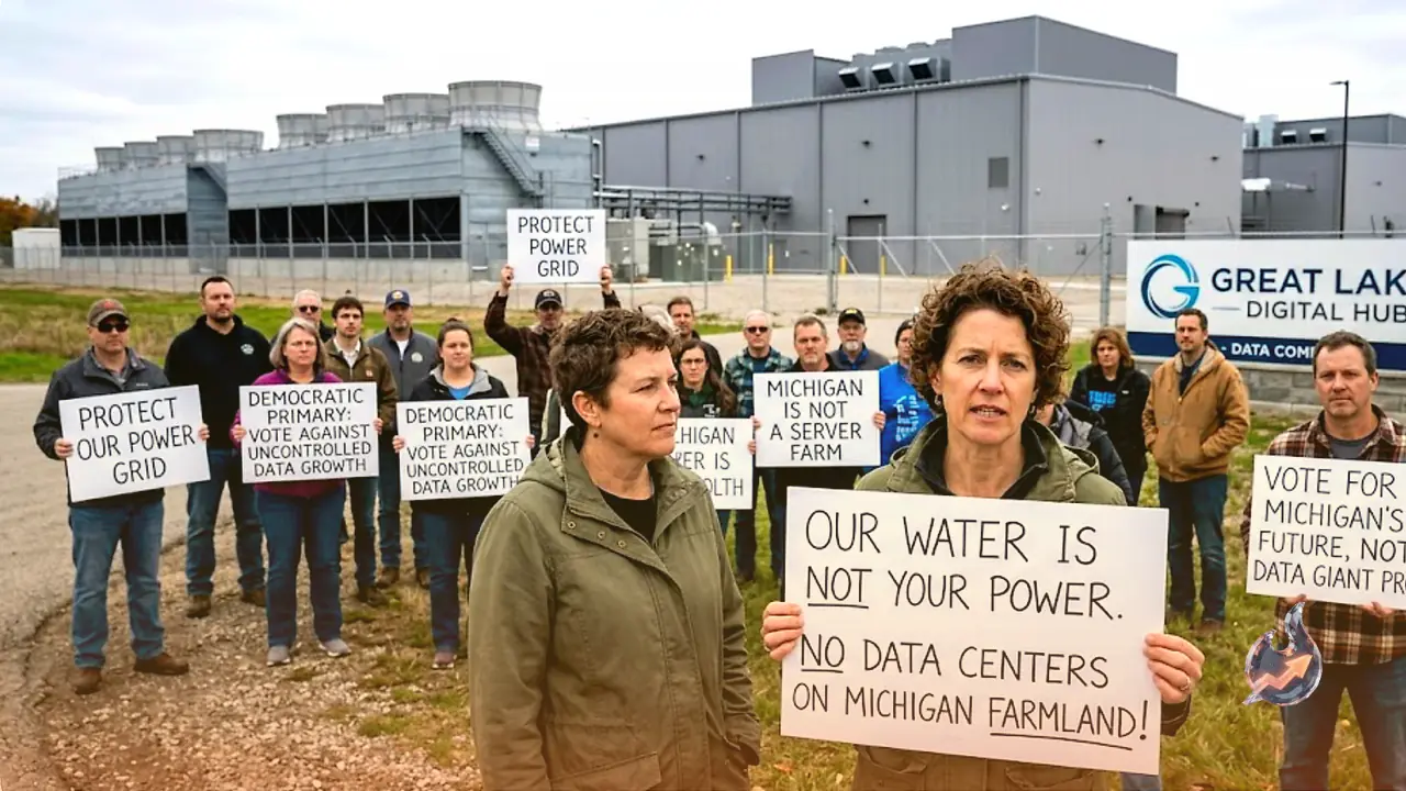 The Anti-Data-Center Movement Is Reshaping Michigan Politics
