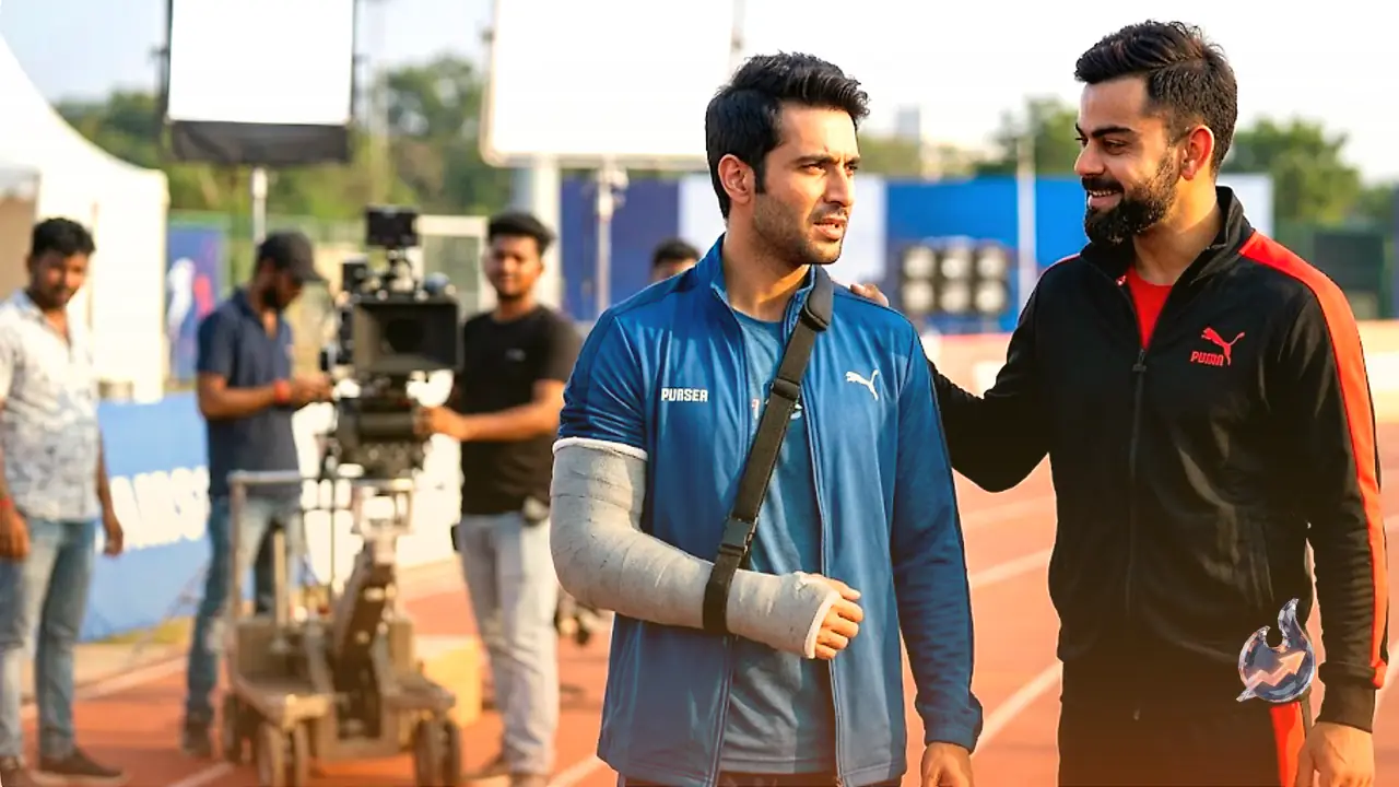 How The Archies Actor Mihir Ahuja Braved a Broken Arm to Shoot His First Ad with Virat Kohli