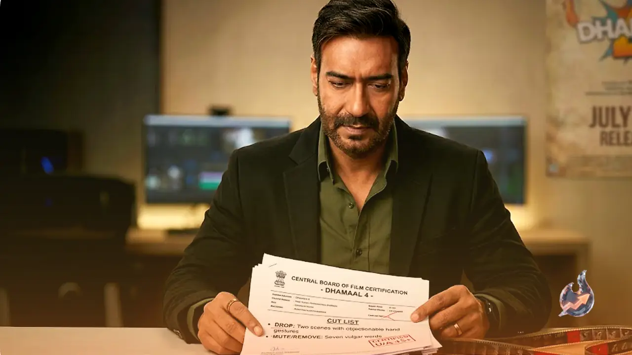 Ajay Devgn's Dhamaal 4 loses a scene and seven words to censor cuts before its July 10 release