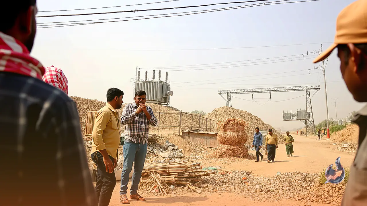 Thieves Strip Copper from Distribution Transformer and Dump Casing in Pond Near Chirawa