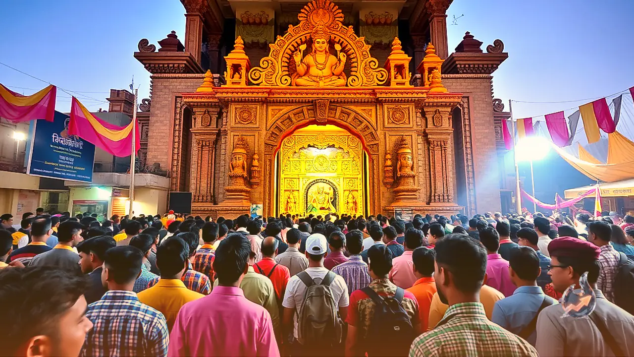 This 160-Year-Old Temple in Bilaspur Opens Only Once a Year on Dussehra, Drawing Massive Crowds