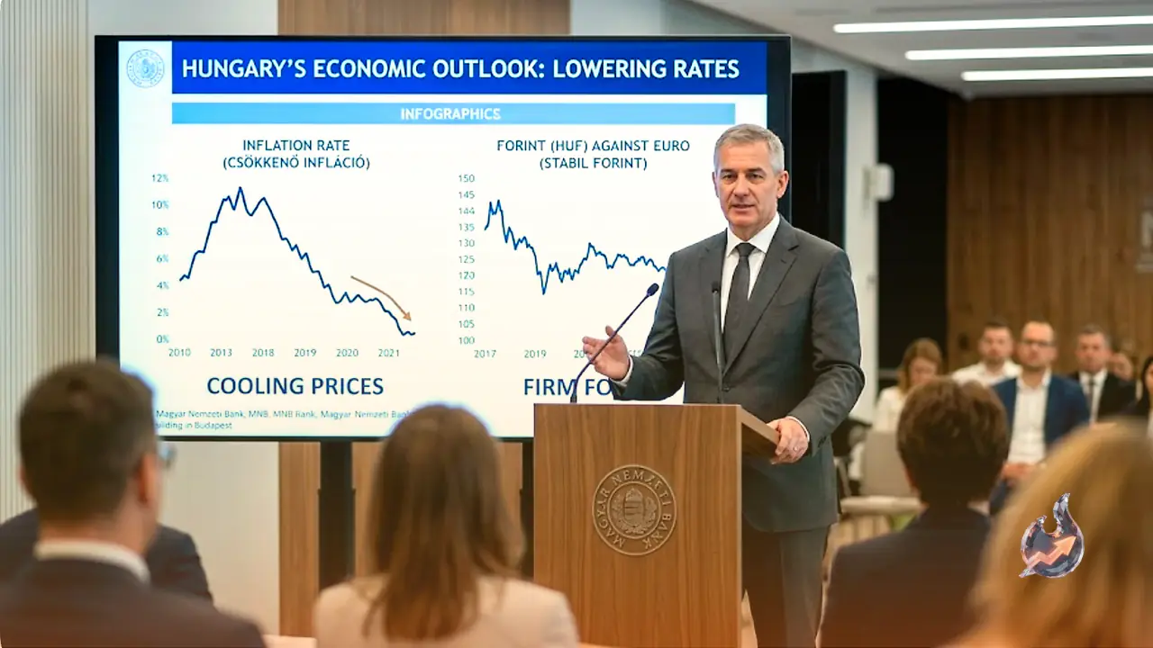 Cooling Prices and a Firm Forint Give Hungary's Central Bank Room to Keep Lowering Rates