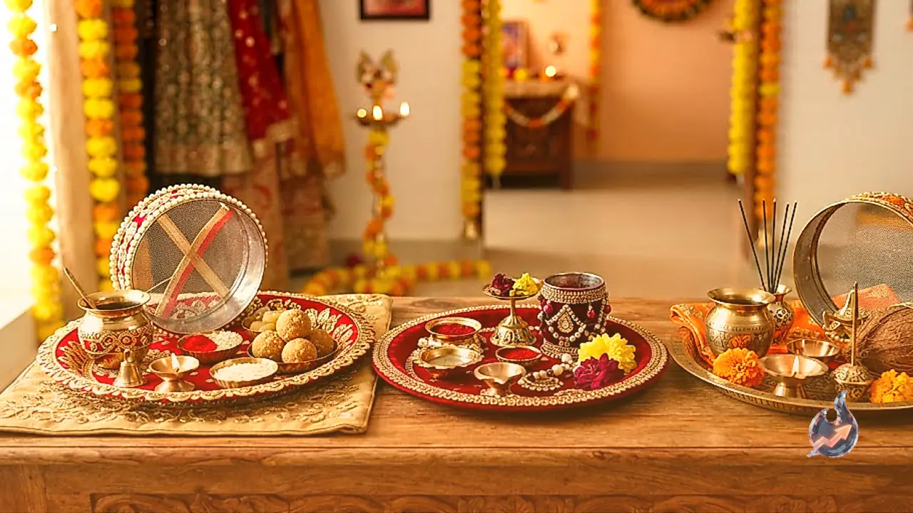 Three Special Puja Thali Sets to Simplify Karwa Chauth Rituals with Prices Starting at Just Rs 224