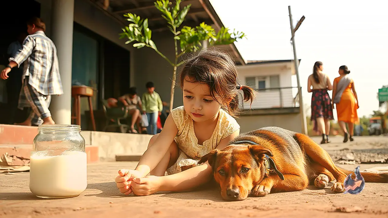 Three-Year-Old Girl Dies After Scalding Hot Milk Falls on Her While Fleeing From Stray Dog in Beed