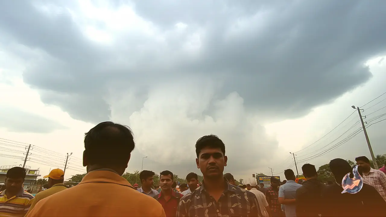 Thunderstorms and Hail Alert Across North India as Strong Winds Sweep Multiple States