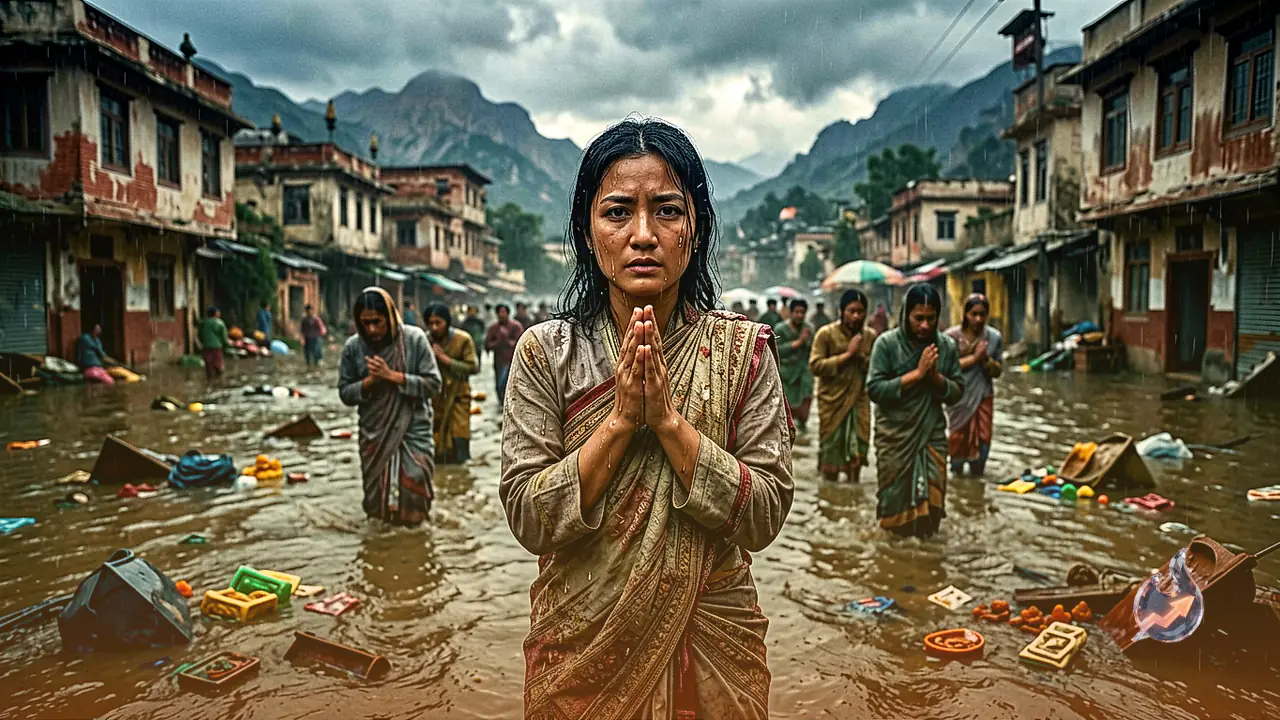 National Award Winner Manasi Parekh Confirms Safety Amid Devastating Tibet Floods, Urges Prayers for Stranded Pilgrims